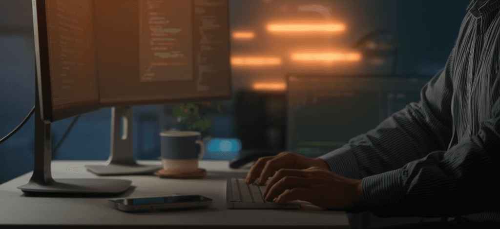 A featured image for a developer blog article about "Chrome 137's Non Keyed Mode Flips JS Framework