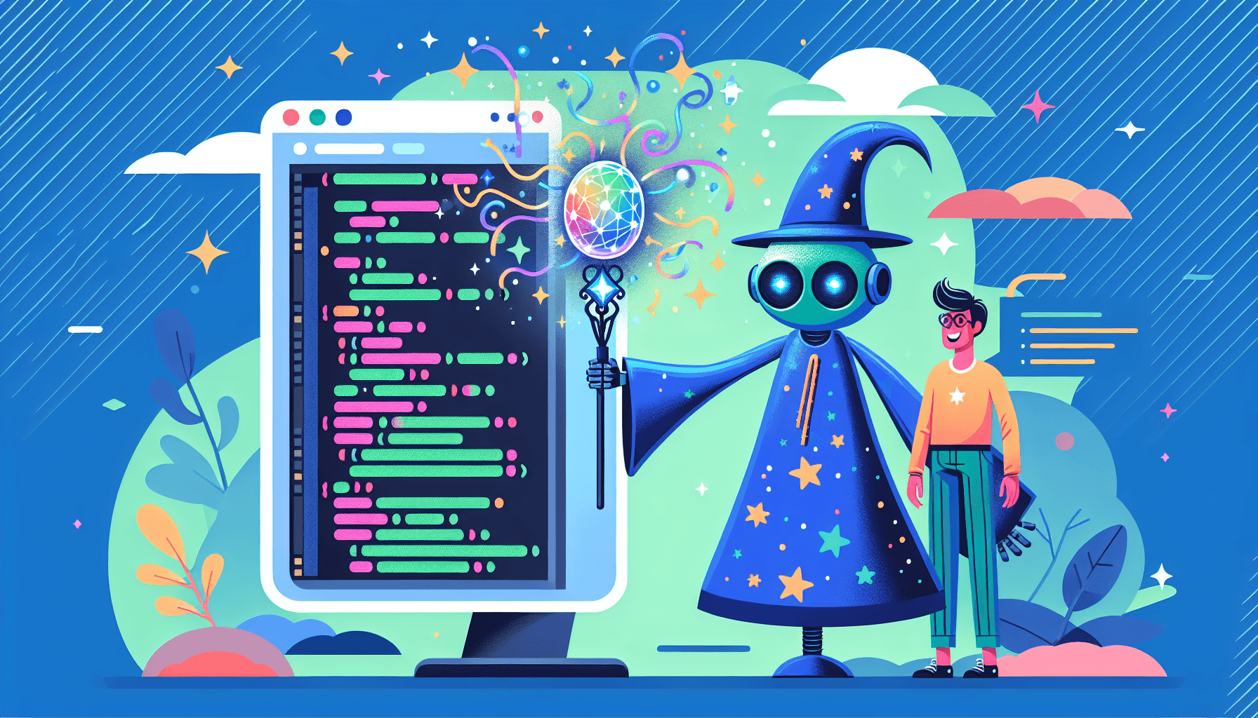 AI wizard generating unit tests in VSCode with CodiumAI